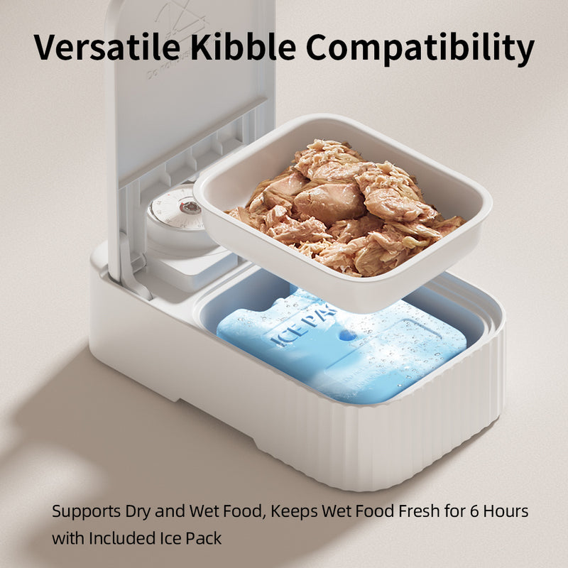 Meal Pet Feeder with 48h Timer