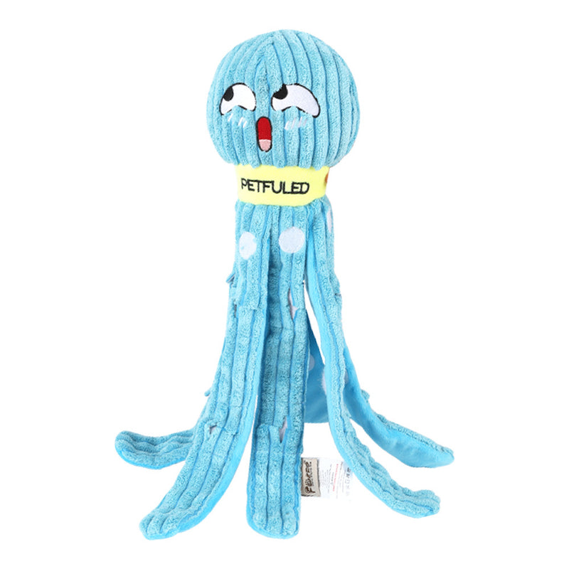 Plush Octopus Dog Snuffle Toy.