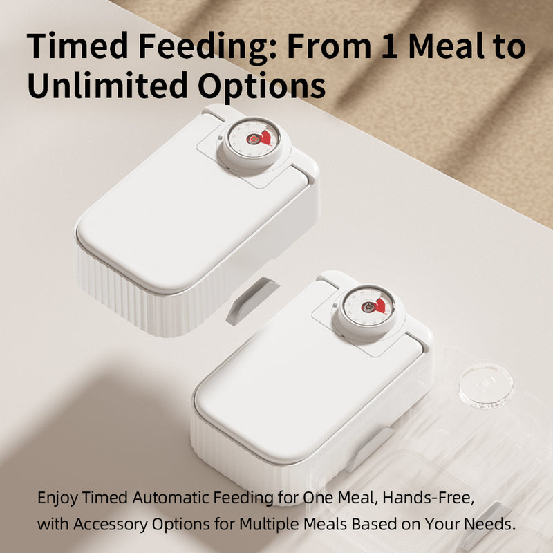 Meal Pet Feeder with 48h Timer