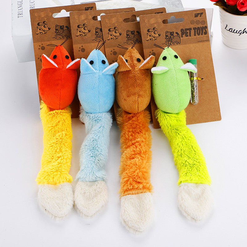 Interactive Long Tail MouseToy