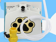 The Outdoor Dog Pet Water Fountain provides fresh water on demand. Durable, easy to use, and perfect for keeping your dog cool and hydrated outdoors.