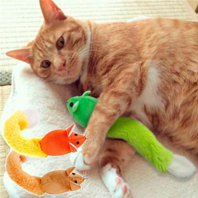 Interactive Long Tail MouseToy