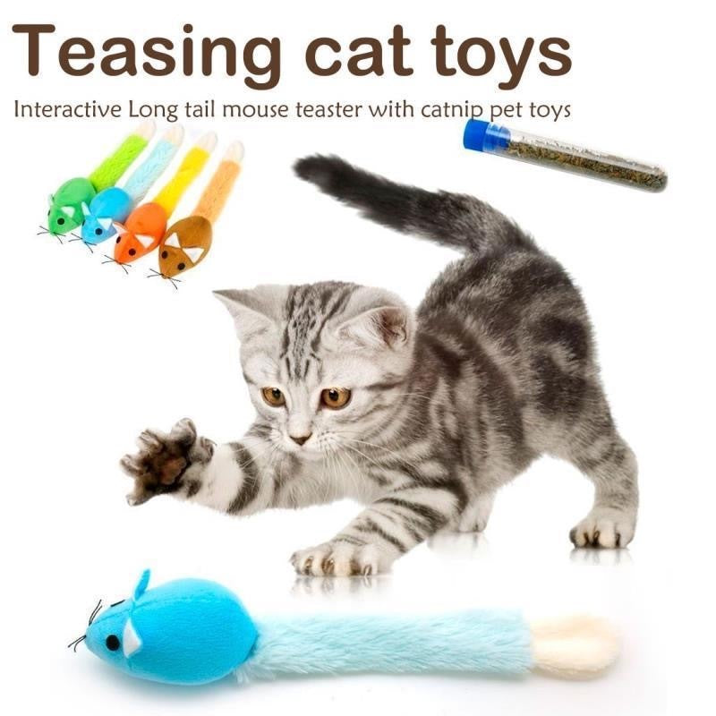Interactive Long Tail MouseToy