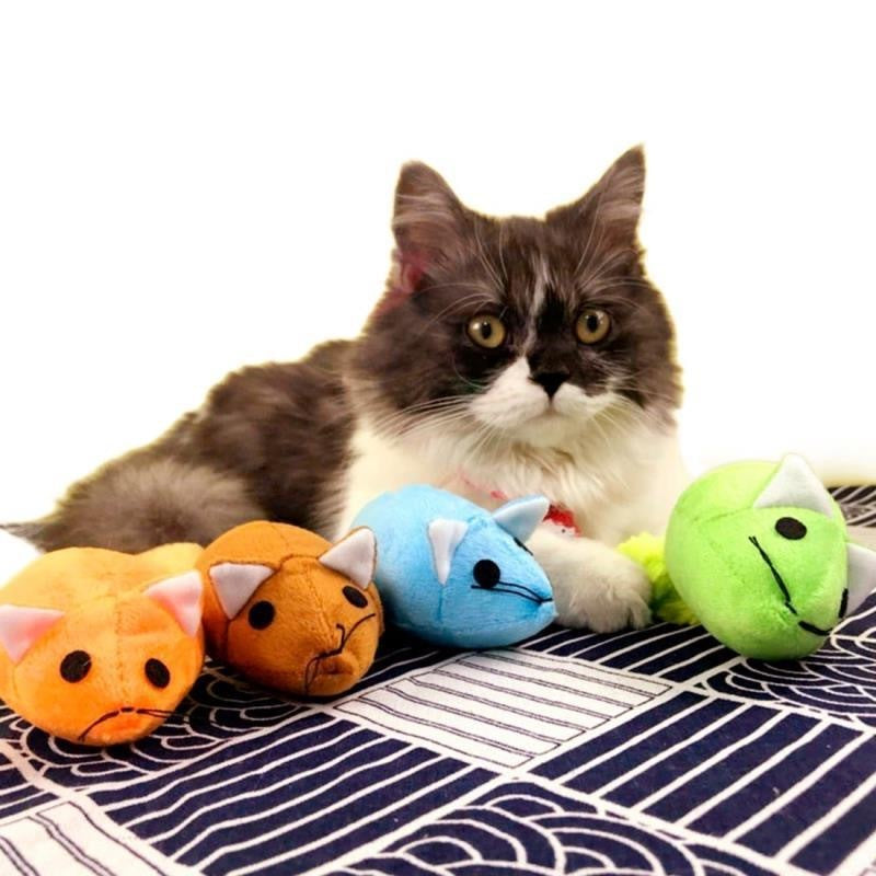 Interactive Long Tail MouseToy