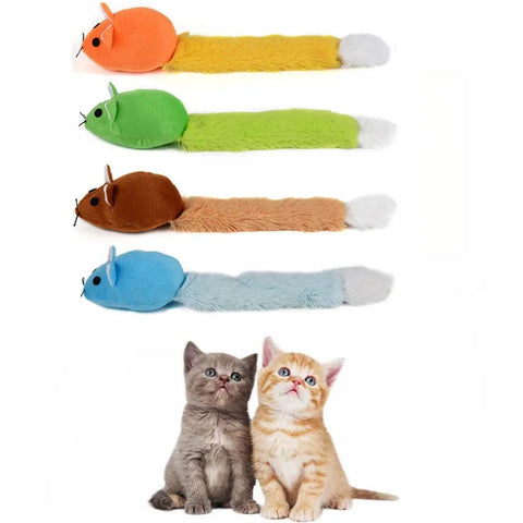 Interactive Long Tail MouseToy
